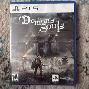 Sony PS5 Demon's Souls Game - Blue Case